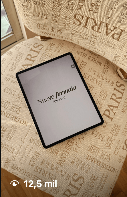 Nuevo formato editorial